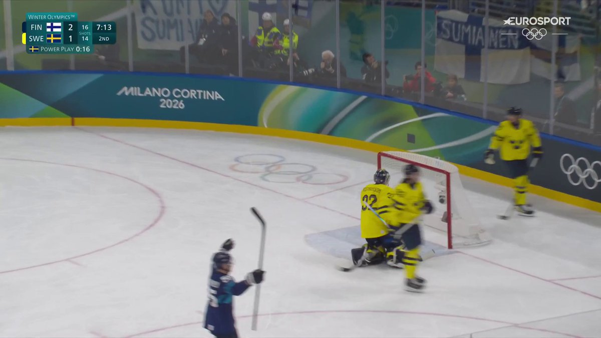 JOEL ARMIA! 🔥🔥 Suomi iskee alivoimalla taululle 3-1-lukemat!! Näe kaikki Milano-Cortinan suorat lähetykset kaikilla HBO Maxin tilauksilla.📺 #milanocortina2026 #olympialaiset #Leijonat