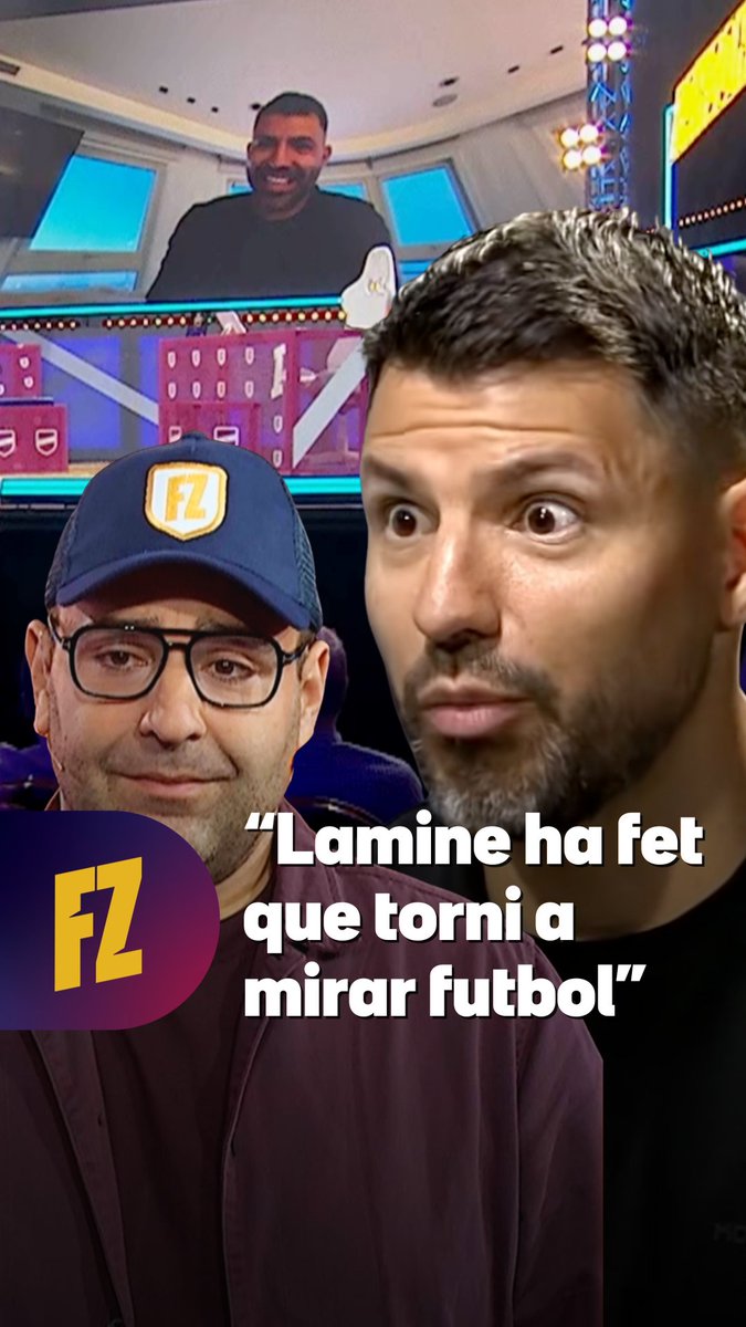 🔵🔴 El Kun Agüero creu que la remuntada al partit de tornada de la semifinal de la Copa del Rei davant de l'Atlético de Madrid és possible, sobretot si s'il·lumina el jugador que li ha fet tornar a tenir ganes de mirar futbol, Lamine Yamal. Ho ha explicat al #Fanzone3cat I tu, creus que la remuntada és possible? Et llegim als comentaris 👀👇🏻