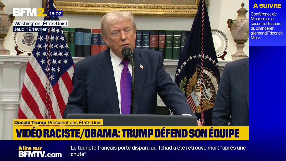 Trump n’a sanctionné personne pour la vidéo des Obama en singes parce qu’il valide complètement Voilà où on en est