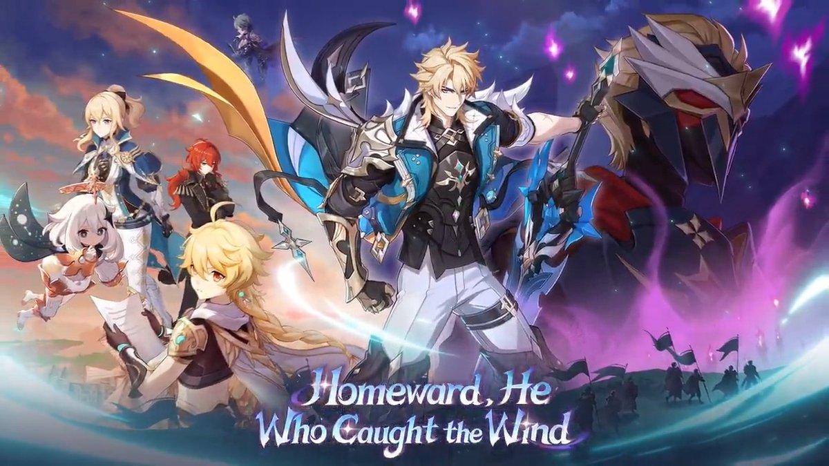 Version "Luna V" "Homeward, He Who Caught the Wind" Trailer | Genshin Impact #GenshinImpact #VarkaTheLegend #Varka