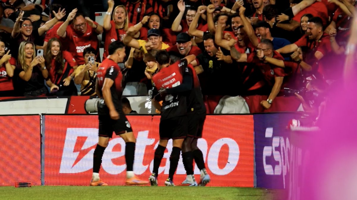 🚂⚽️ Pelo ângulo exclusivo, o gol do Trem! 🎥 Lucas Ravel/Rede Furacão