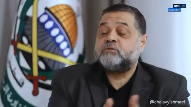 Hamas official Osama Hamdan is pushing the lie that Hamas didn’t kill civilians, and that Israelis dressed up as Hamas operatives to kill their own people on October 7th. The worst part of this isn’t even the absurdity of the lie. It’s the fact that people will believe it.