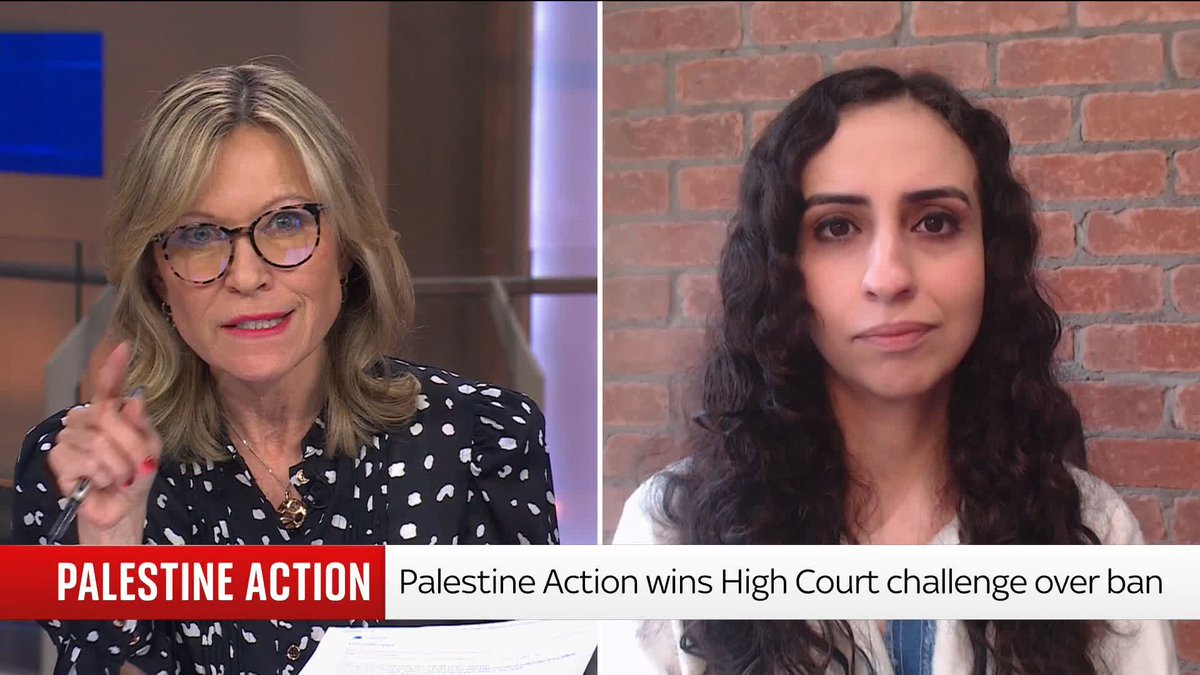 'Shabana Mahmood should stop this now — we look forward to Palestine Action being formally deproscribed.' Palestine Action co-founder Huda Ammori responds to the home secretary’s plan to overturn the High Court ruling that found the group’s terror designation unlawful.