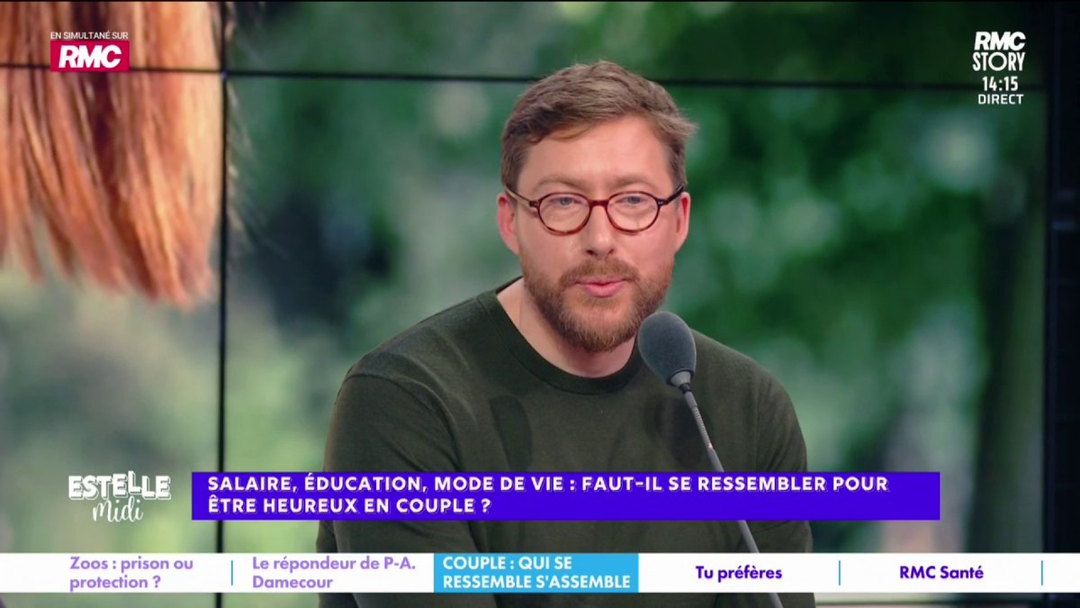 👩❤️👨 Faut-il se ressembler pour être heureux en couple ? 🎙️ Pierre Rondeau : "Quelqu'un qui n'a pas la même vision que moi, c'est mépris fondamental ! Quelqu'un qui sera à l'extrême droite, c'est mépris fondamental ! Je ne pourrai jamais être avec quelqu'un qui a bac -5 !"