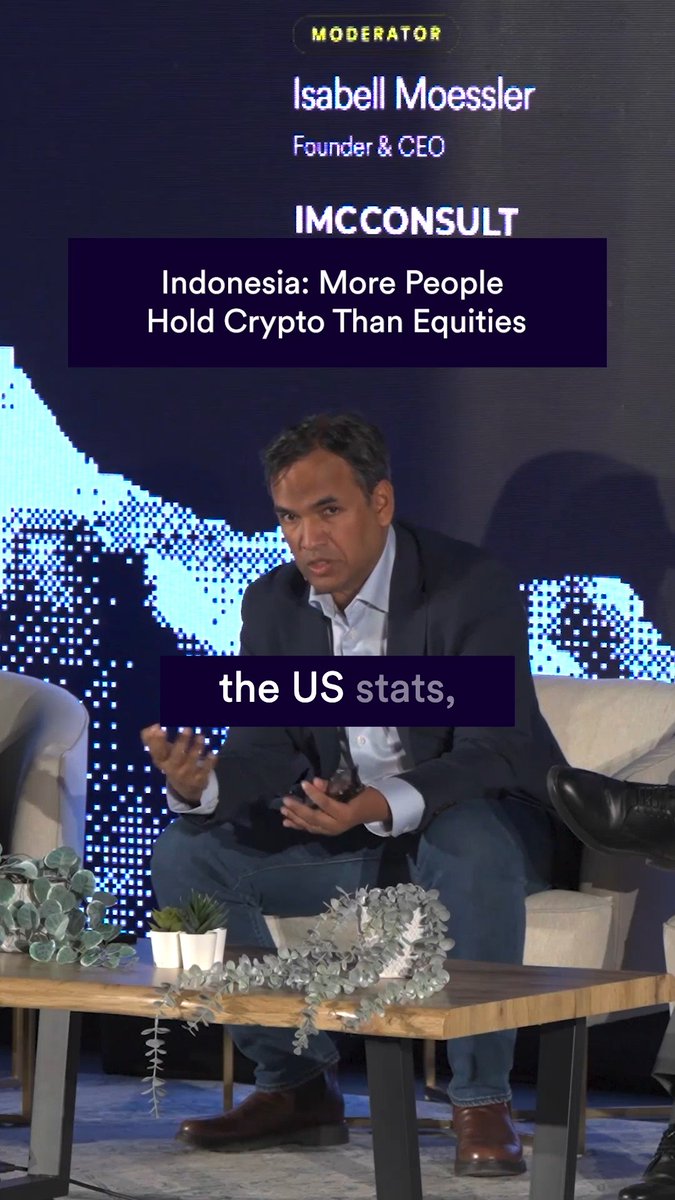 In the US, the average investor is in their 60s. They hold equities. In Indonesia, the average person is in their 20s. They hold crypto. Different demographics. Different defaults. Citi on why adoption already happened — just not where you're looking.