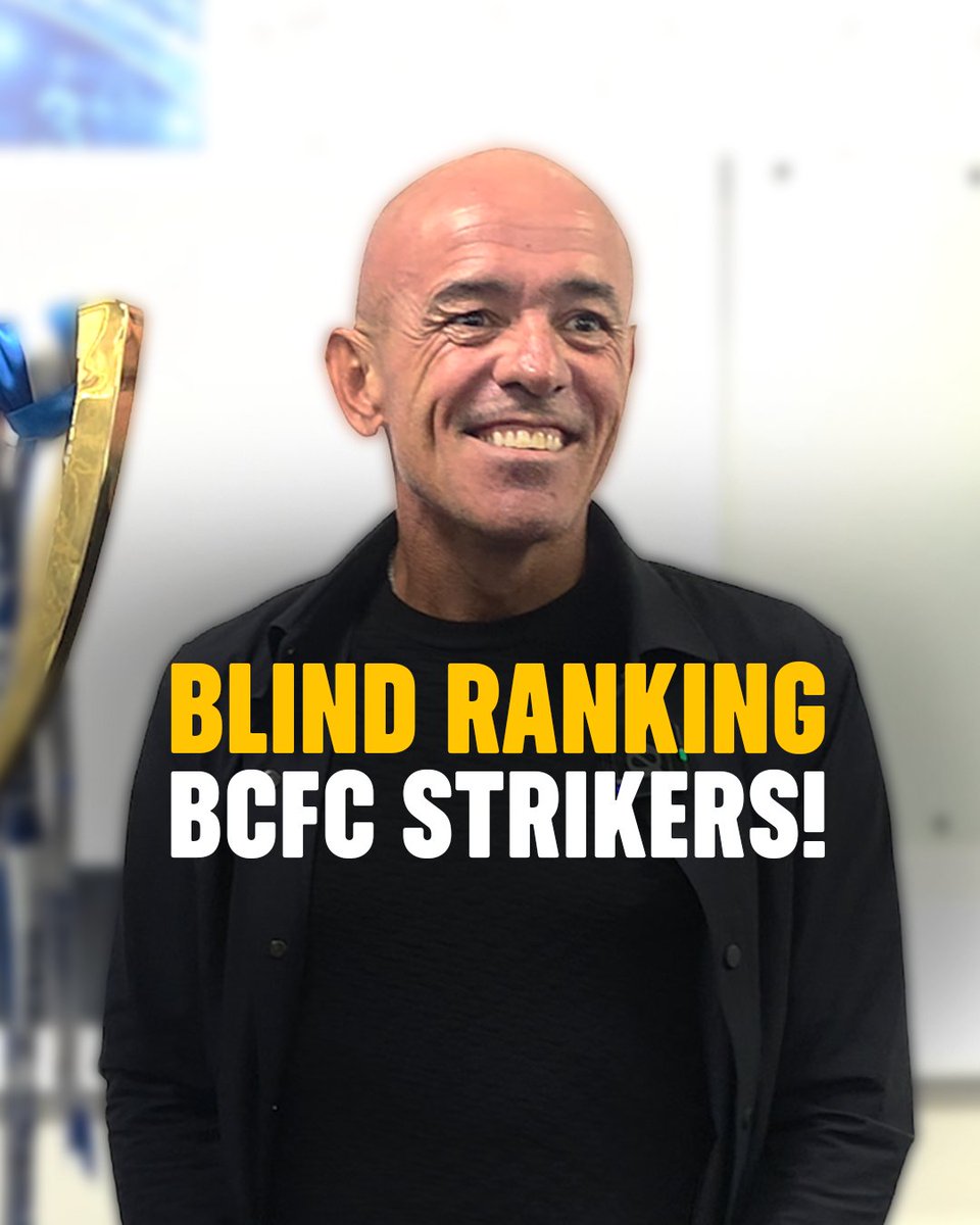 "𝐈'𝐯𝐞 𝐦𝐚𝐝𝐞 𝐦𝐢𝐬𝐭𝐚𝐤𝐞𝐬 𝐭𝐡𝐞𝐫𝐞." Birmingham City club legend Stephen Carr joined us this weekend and we tasked him with blind ranking some Birmingham City FC strikers. Anyone you'd change? 👀