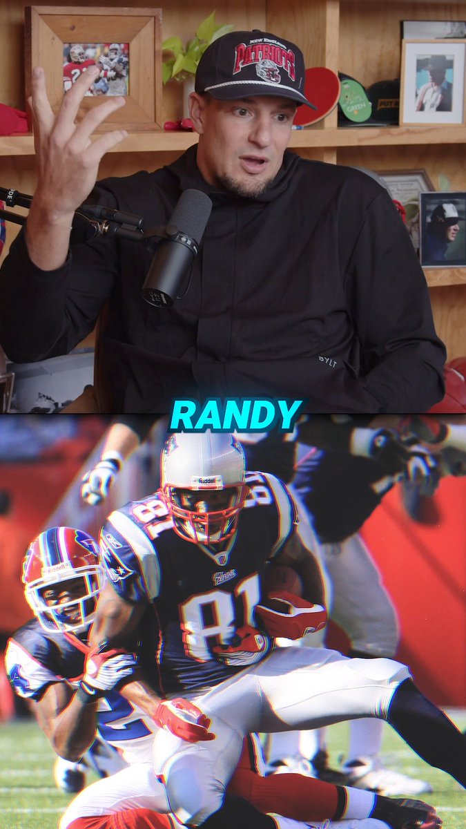 Randy Moss gave Gronk his confidence 💪