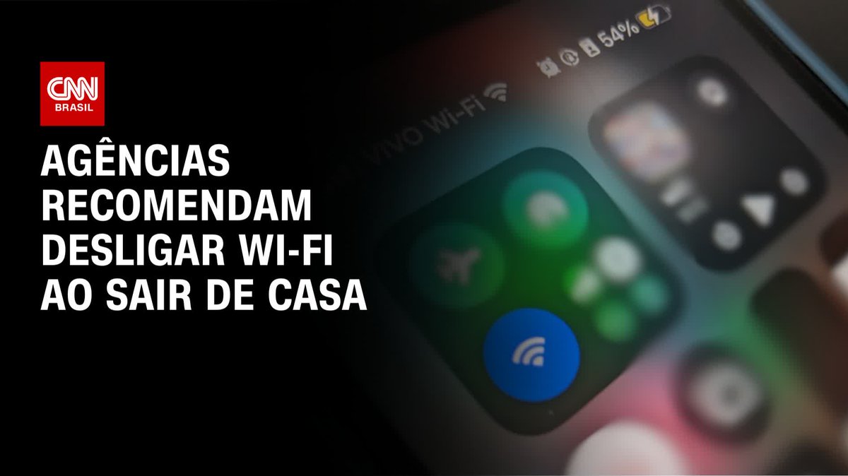 Agências recomendam desligar Wi-Fi ao sair de casa; assista #LiveCNNBrasil