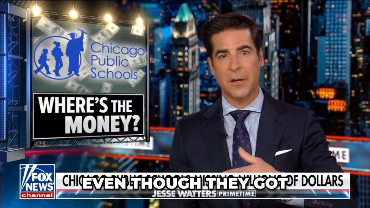 Chicago Public Schools took in billions in federal money. Millions went missing, laptops vanished, test scores fell, and audits were refused. Now the Teachers Union is demanding more money! As governor, I’ll take on these crooks and make sure education dollars go to kids.