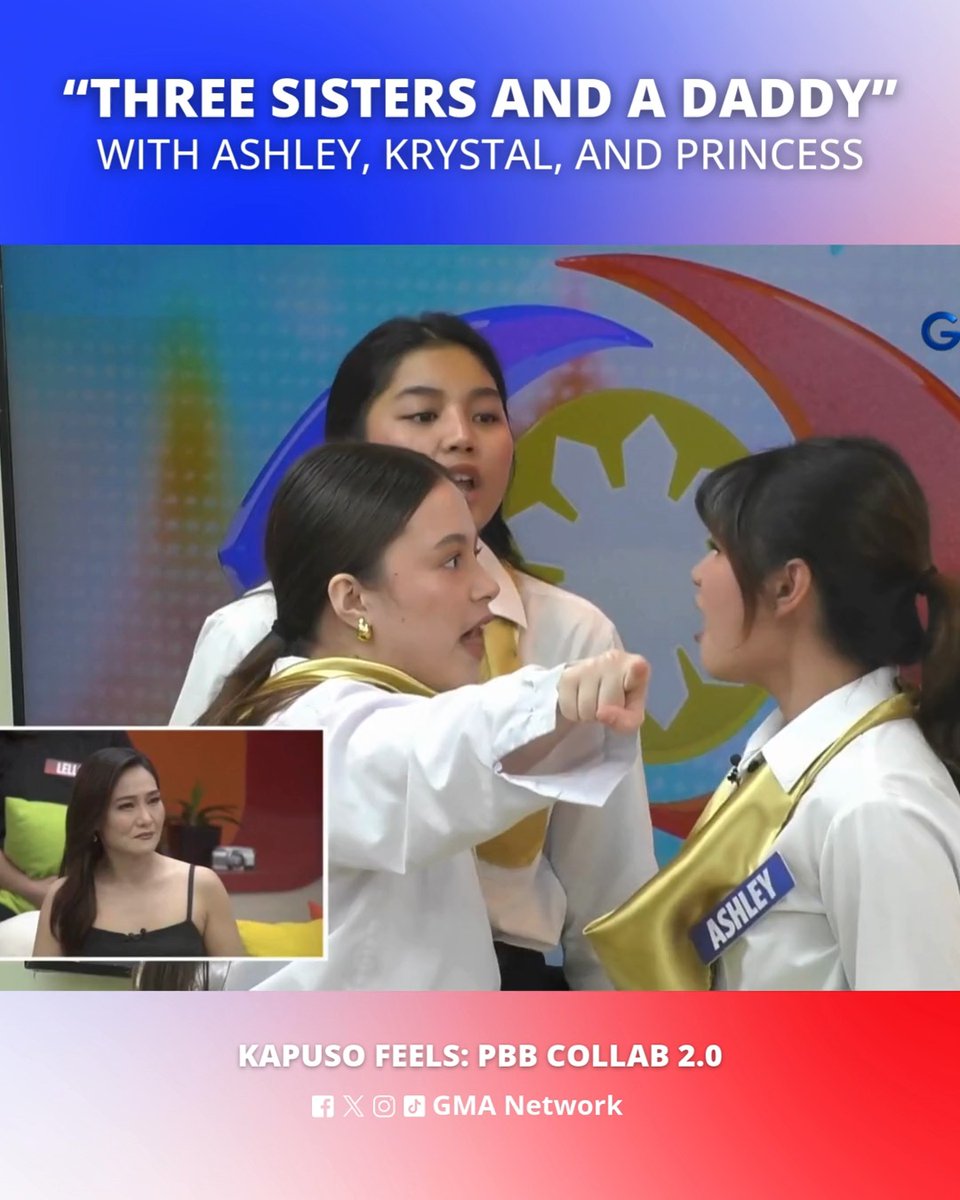 #KapusoFeels: Grabe ang actingan! 💅🏻 Watch #GMAPBBCollab on weekdays at 9:40 PM and on weekends at 6:15 PM on GMA! #AshleySarmiento #PrincessAliyah #KrystalMejes