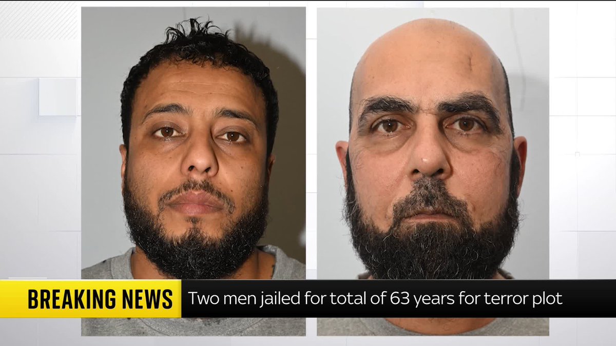 BREAKING: Extremists jailed for plotting 'deadliest' terror attack on UK Jewish community North of England correspondent Shingi Mararike has the story 📺 Sky 501, Virgin 602, Freeview 233 and YouTube