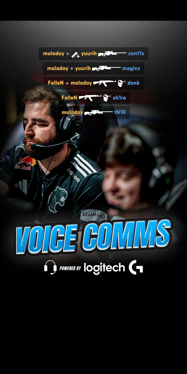 🎙️COMUNICAÇÃO DA #FURIACS NO 2x5 DO FALLEN E MOLODOY CONTRA A SPIRIT! Powered by Logitech G Brasil #FURIALogitech #IEM