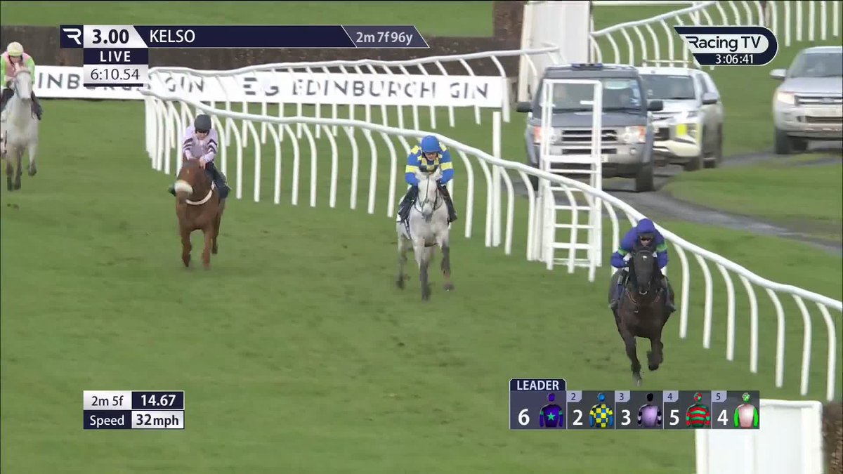 Impressive 👀 King Of Answers wins comfortably under Derek Fox for lucinda russell and Michael Scudamore Timeform | Kelso Racecourse