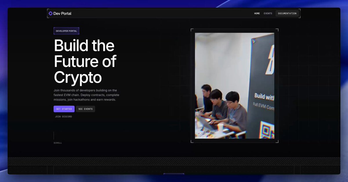 Announcing the Monad Dev Portal. Revamped. For you. Learn how to start on Monad, our upcoming events, and more. 👇