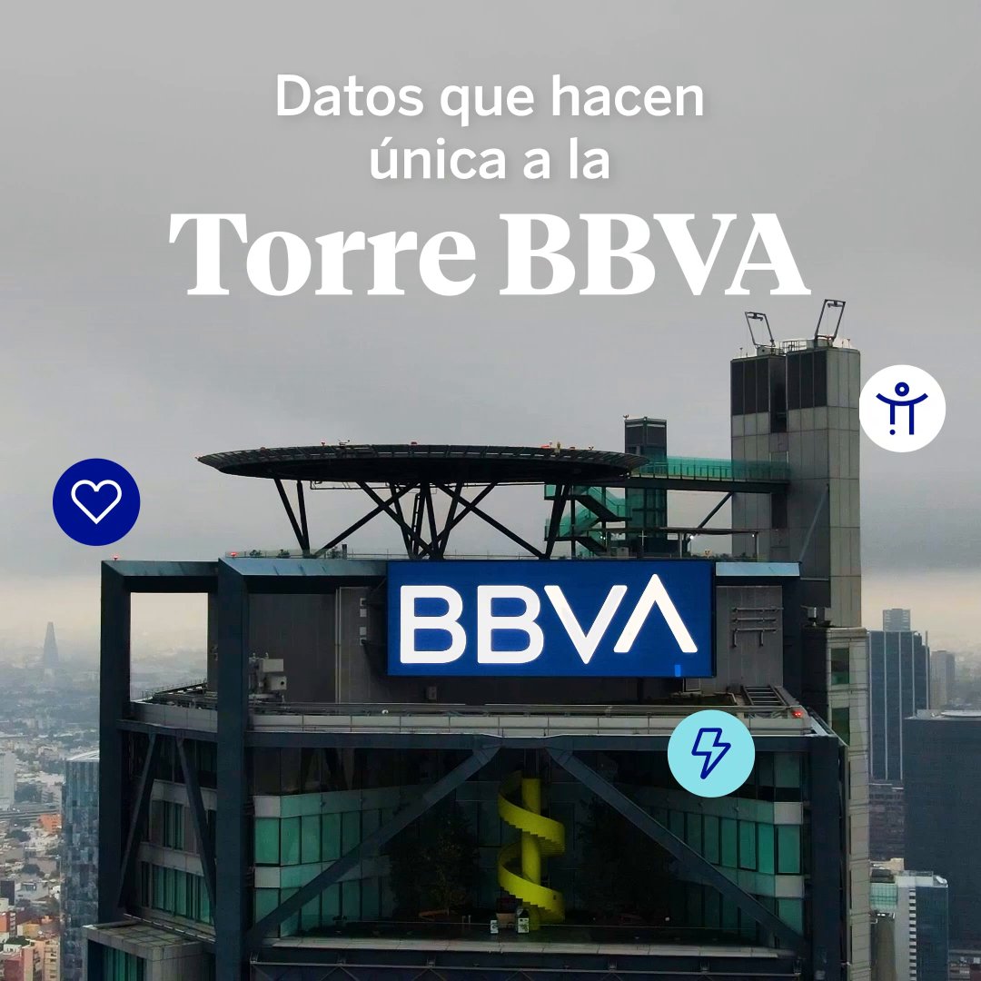 Este año la Torre BBVA cumple 10 años. Por eso te compartimos estos datos clave que destacan su arquitectura, urbanismo y sustentabilidad, y cómo impactan a la CDMX. #10añostorrebbva #torreBBVA #arquitectura