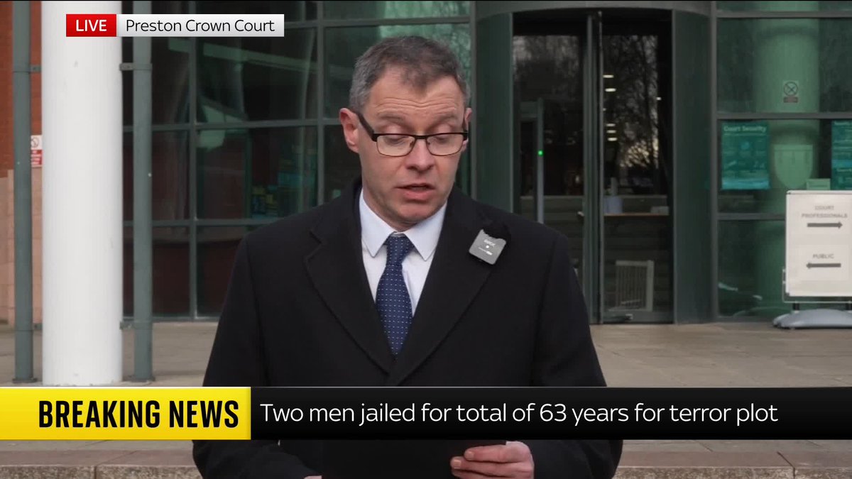 "What would have followed would've been devastating." Greater Manchester Police assistant chief constable Rob Potts says the sentencing of two extremists prevented one of the potentially 'deadliest' terror attacks to ever take place in the UK.