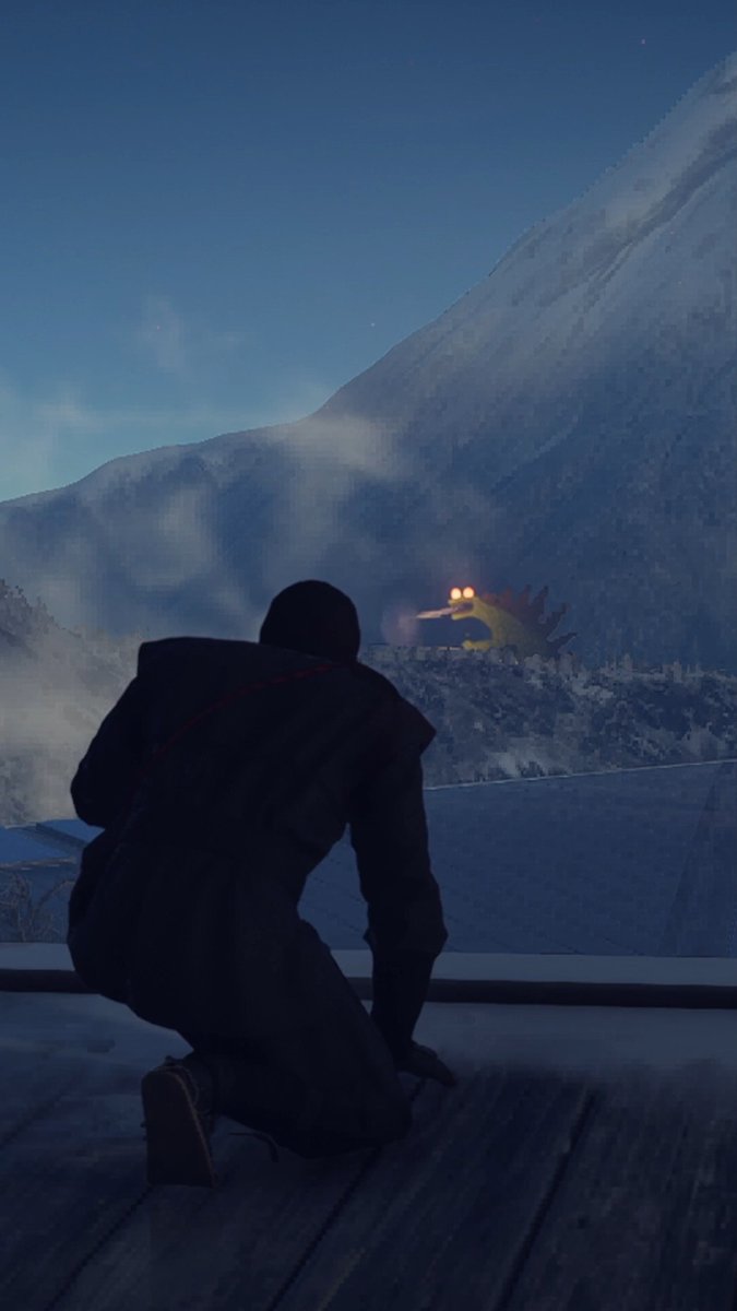 He'll always head for the mountains.🐧 #HITMAN #Agent47 #penguinedit