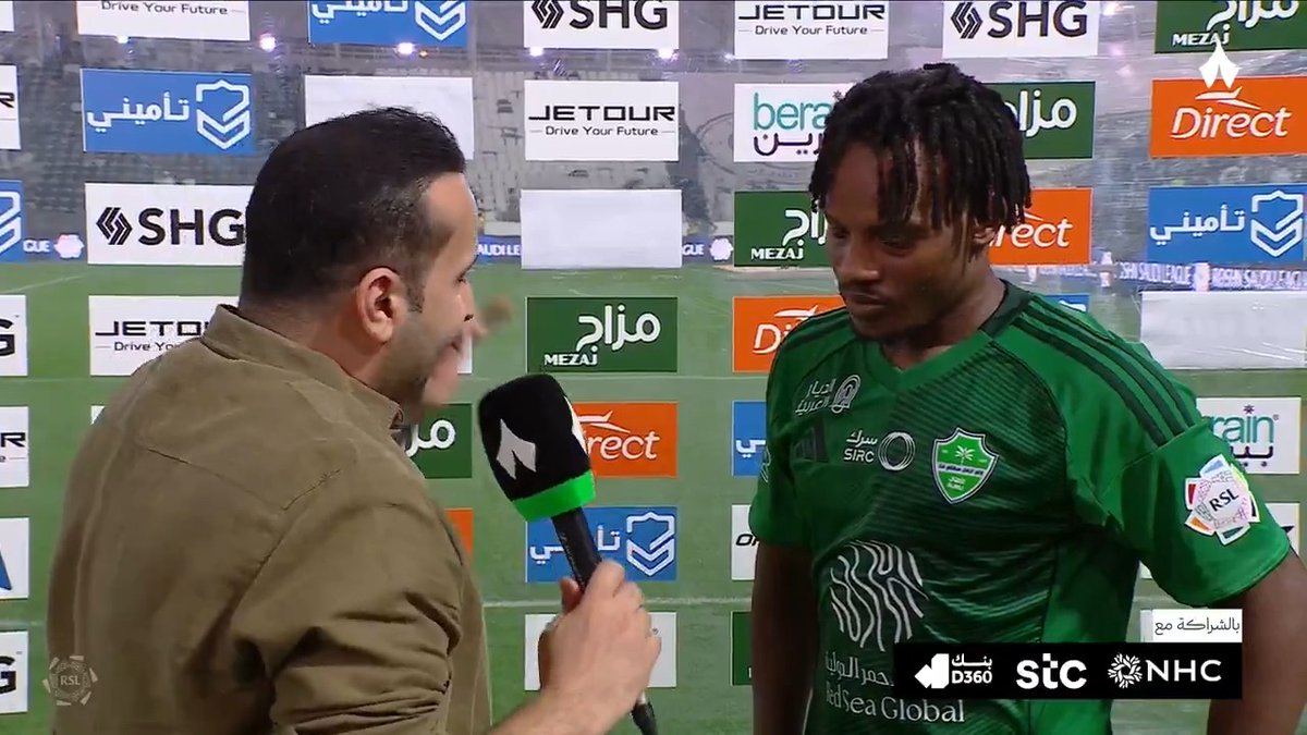 🎙️ ريان حامد : المدرب معطيني الثقة كاملة ، وان شاء الله أقدّم الأفضل في القادم.