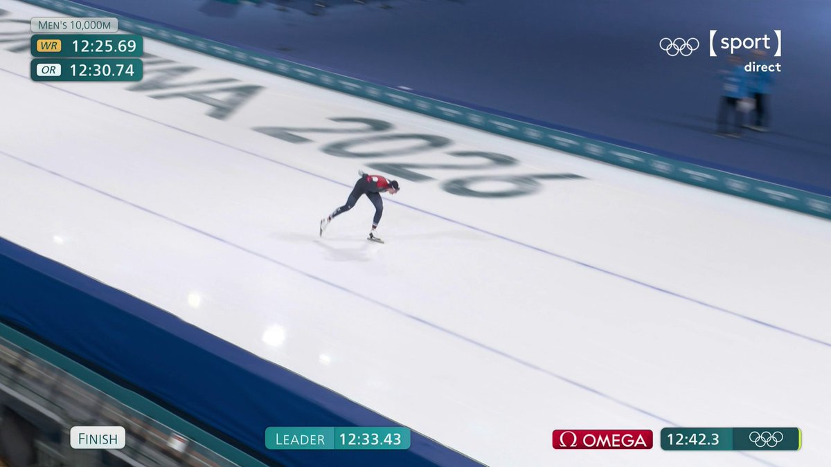 Il ne sera pas médaillé et sera sans doute l'un des héros malheureux de ces JO d'hiver. Mais en terminant 5ème du 5000 m et 4ème du 10000 m, Timothy Loubineaud a remis la France très haut sur la carte du patinage de vitesse ! Chapeau #MilanoCortina2026