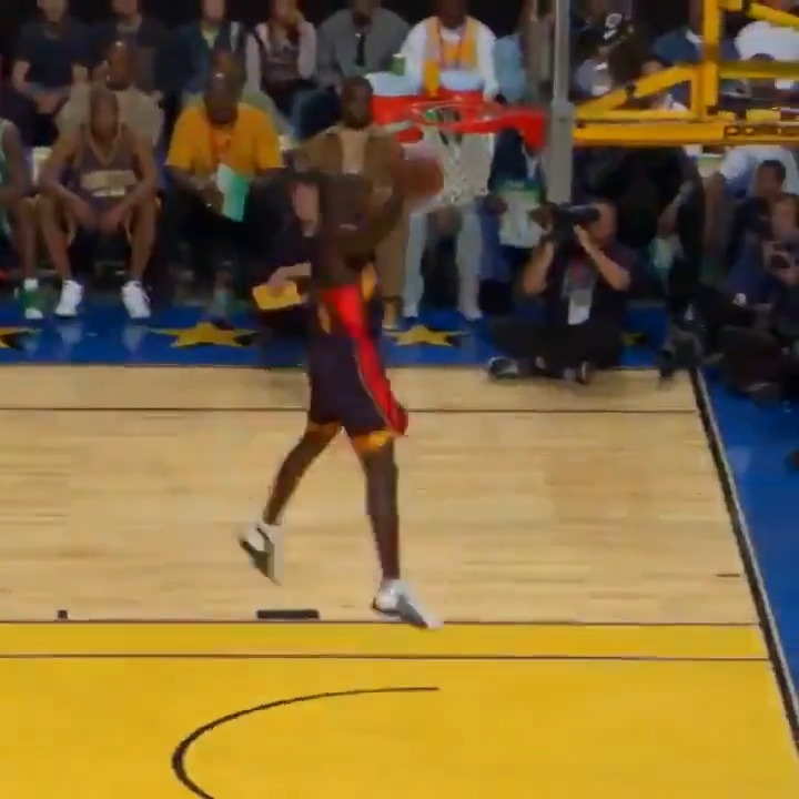 J-Rich was different ️⚡️ Throwback to one of the best #NBAAllStar dunk contest moments of all time.