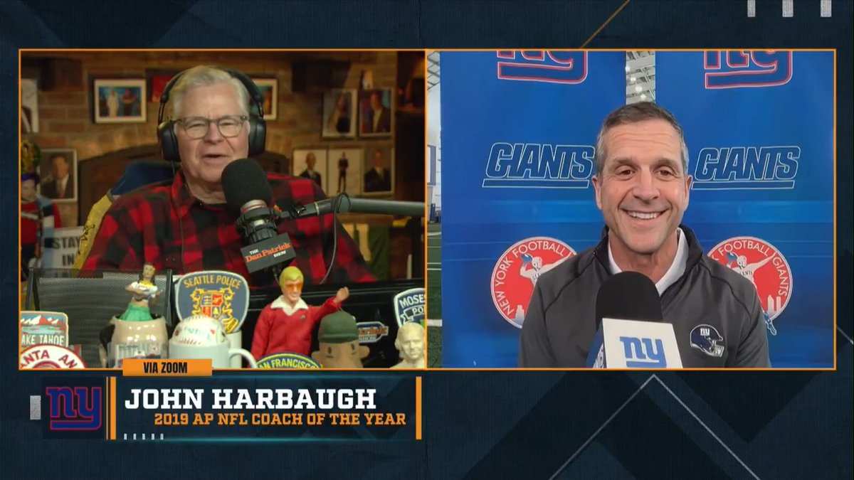 "I look younger than Jim right now. Can we all agree on that?" 😅 – John Harbaugh on what he does better than his brother, Jim.