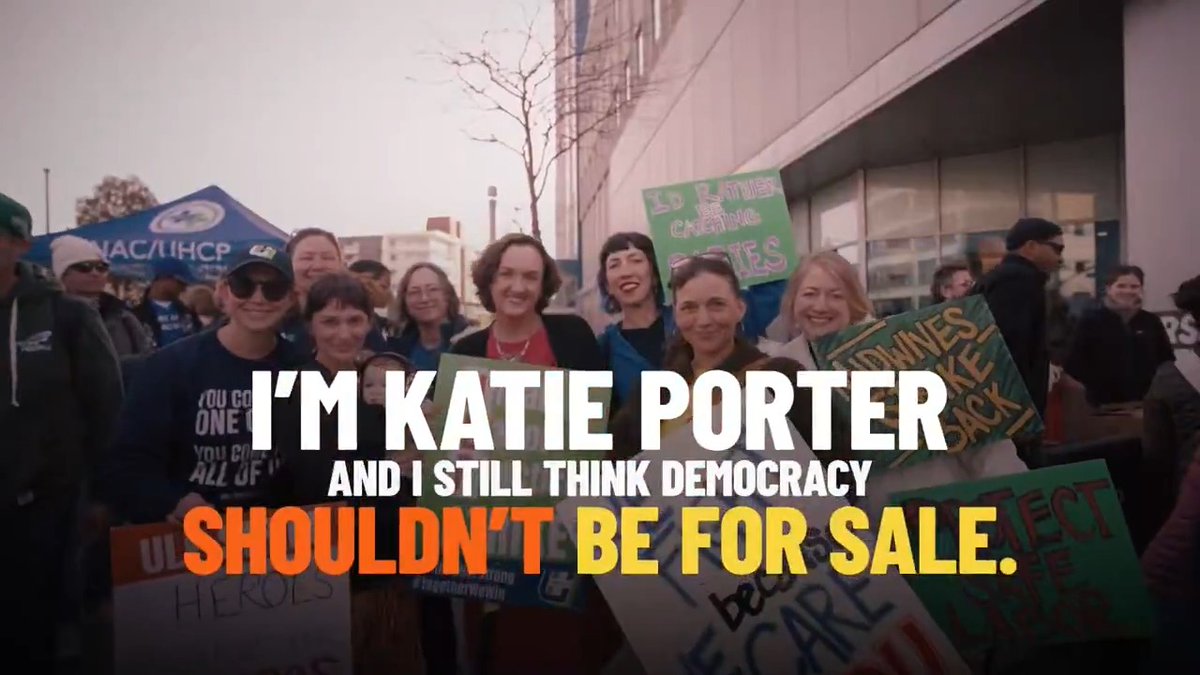 Every other major candidate in this race is relying on big money interests who buy access to power. I think democracy shouldn’t be for sale, and as Governor, I won't be either.