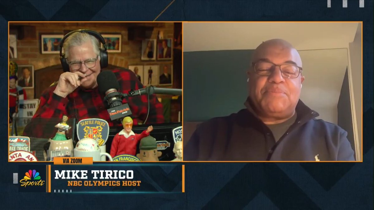 "It's a very deep research pool, and we will continue to get our best person on it." 😅 – MikeTirico on covering "crotchgate" in the #Olympics.