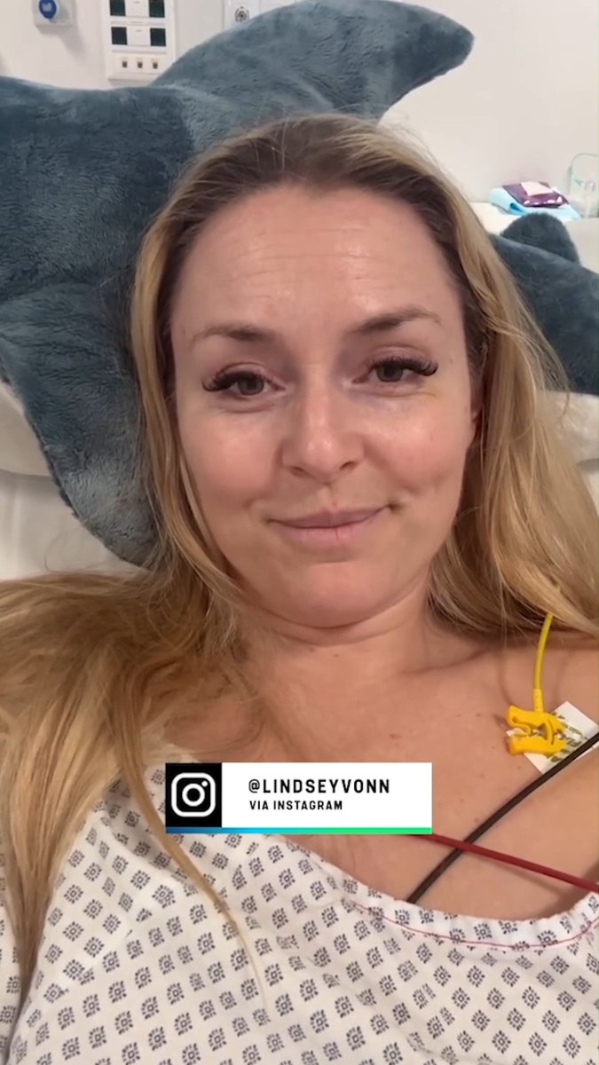 ❤ Lindsey Vonn agradece el apoyo recibido aunque asegura que tiene "un largo camino por recorrer" 👉🏻 Será operada de nuevo antes de regresar a casa #MilanoCoritina2026