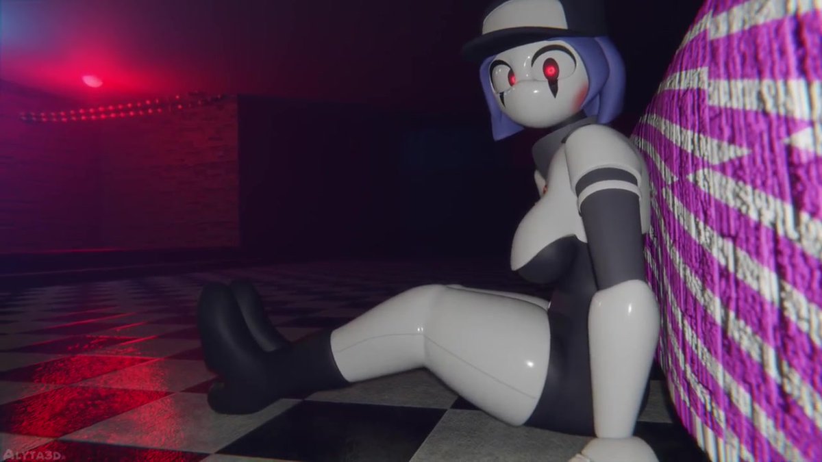 Stuffbot riding Foxy POV! [Alyta3D] FNAF Breaking Out Of Freddy's 2: big tits bounce, cock riding &amp; moaning sound heat 2:20 1080p fire! 🦊🍆💦 Full uncut here 👇 #Rule34 #FNAF #Stuffbot #Foxy #NSFW #Riding #Alyta3D