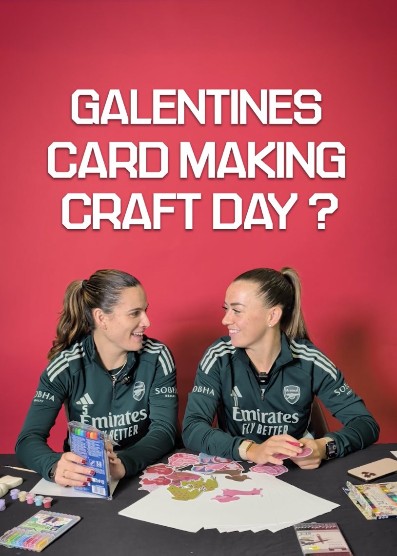 Galentine’s Day the Gunners way 💌