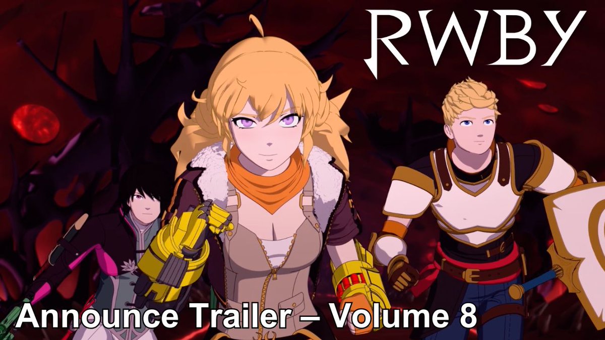 “Let’s do what we do best, charge blindly into danger! 👊” RWBY Volume 8 releases February 24, 2026. VIZ Media Get RWBY Vol. 8 on Blu-ray: