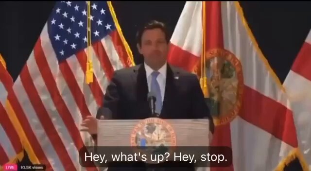 Así le gritaron al gobernador de Florida, Ron DeSantis: “Te inclinaste ante un maldito pedófilo! Eres un maldito pedófilo!”