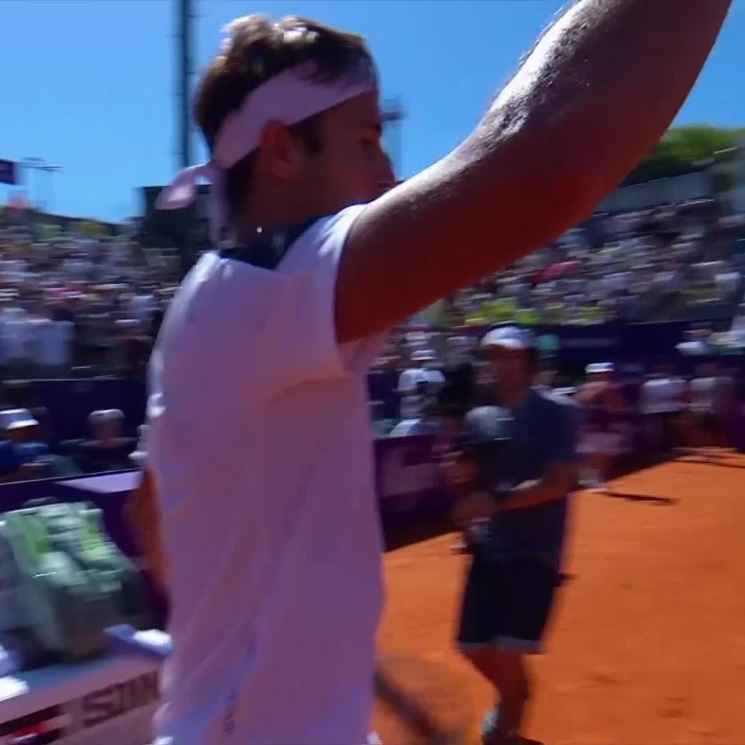 Special moment in Buenos Aires 🙌 Tomás Etcheverry claws back to beat Tabilo 1-6 6-3 6-4 to reach his first tour-level semifinal on home soil! #ArgOpen2026