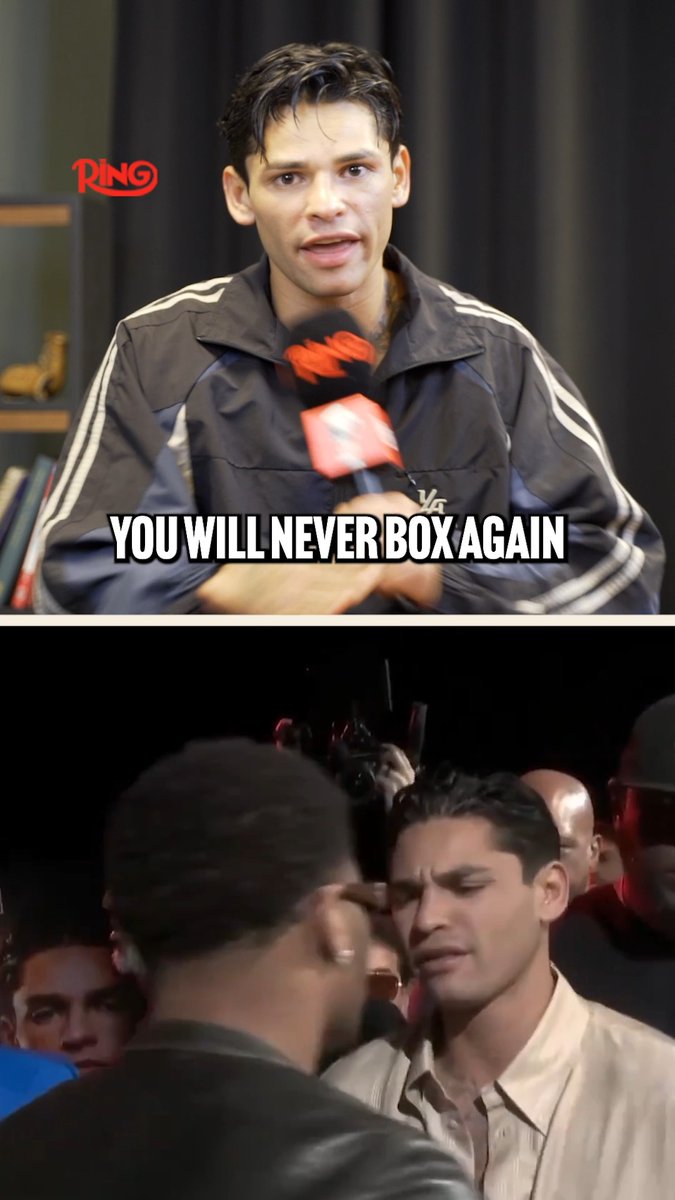 Ryan Garcia's CHILLING message to Devin Haney 😳 Watch the full interview with Mike Coppinger 📺 The Ring: High Stakes | Exclusively on DAZN | Feb 21st in Las Vegas 🥊