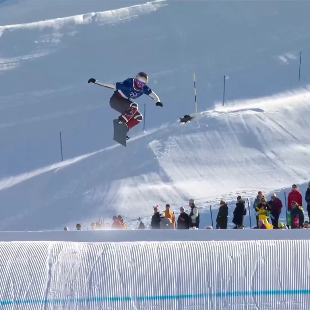 Snowboard ̶K̶a̶r̶t̶ Cross. We can't be the only ones who watched Snowboard Cross and thought of this. 😅 #WinterOlympics