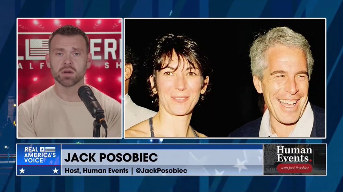 .Jack Posobiec: We're not moving on from Epstein.