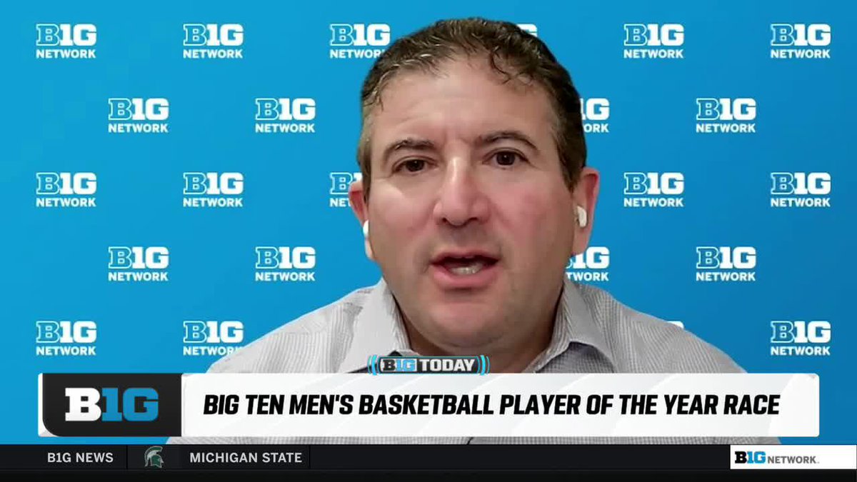 "I think it's pretty interesting that we don't know." Andy Katz talks the Big Ten Conference POY race 👀 #B1GToday