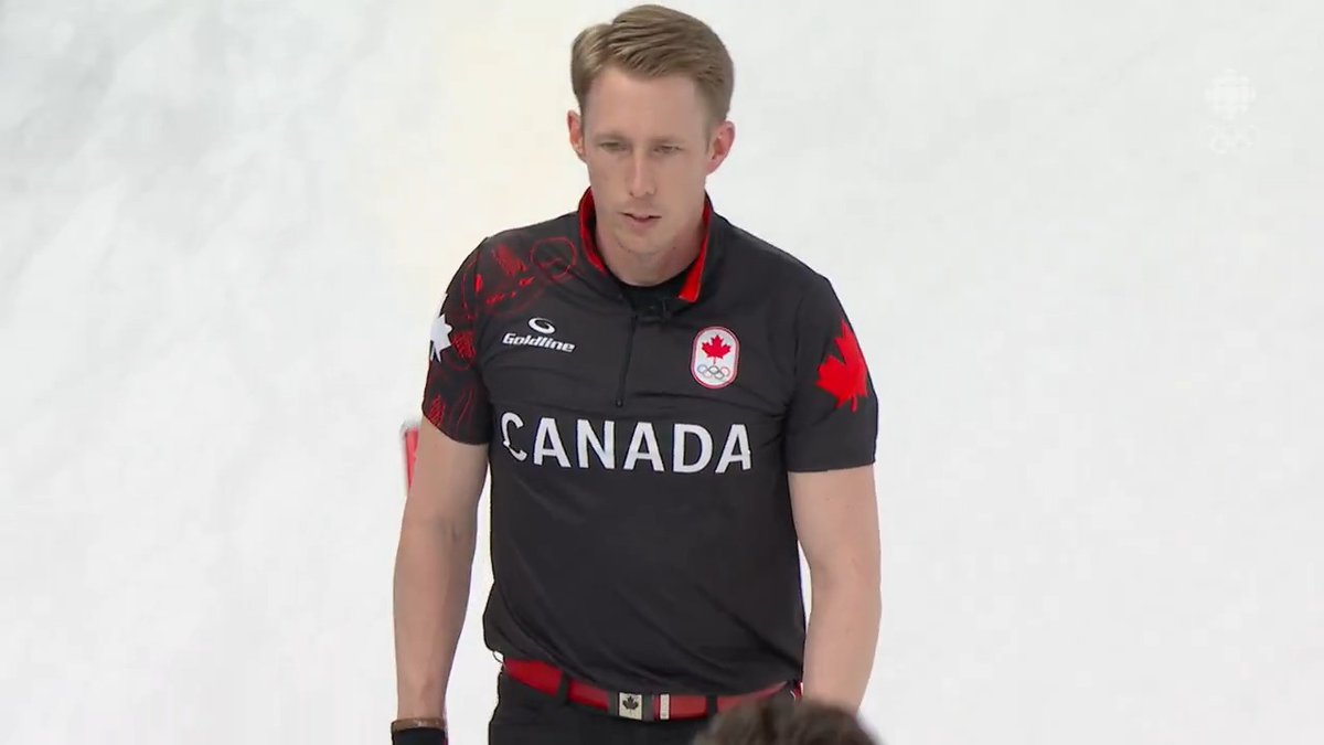 CRAZY SHOT 🇨🇦MARC KENNEDY!🤯 Using their own gaurd(s) at the top for the amazing run back. Plus the roll to be buried! Kennedy, 44-years-old, Canada's oldest athlete at these Olympic Games - still got it. #MilanoCortima2026