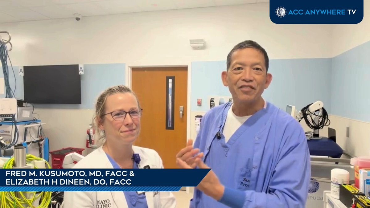 Drs. Fred M. Kusumoto and Beth Dineen (Hill), DO, FACC share what they’re most excited about at #ACC26, from pre-conference sessions to late-breaking clinical trials. 📹 Watch the video 👇 and learn more about everything ACC.26 has to offer ➡️ #ACCAnywhere #CardioX