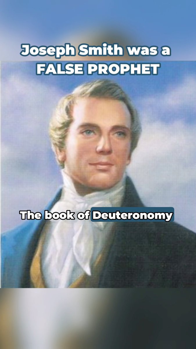 Joseph Smith is a FALSE PROPHET! Learn more here: