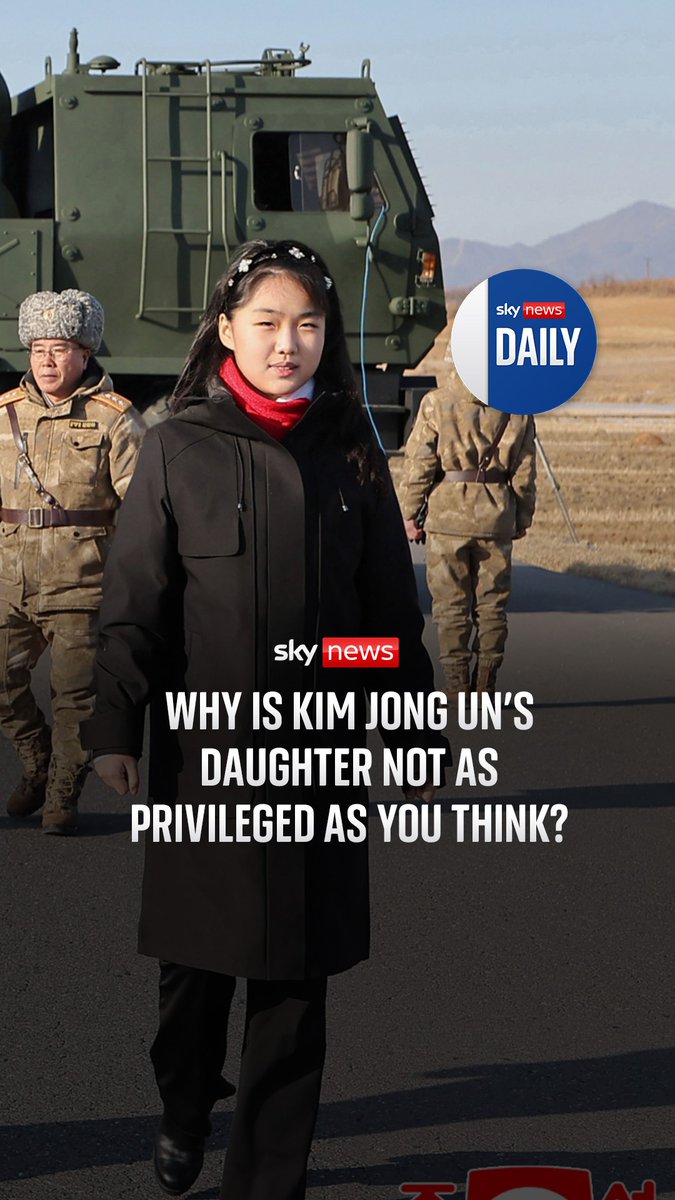 What is life like for Kim Jong Un's 13-year-old daughter and potential successor Kim Ju Ae? Niall Paterson speaks to North Korea expert Hazel Smith about the strict restrictions on Kim Ju Ae's life. Listen to Sky News Daily 👉