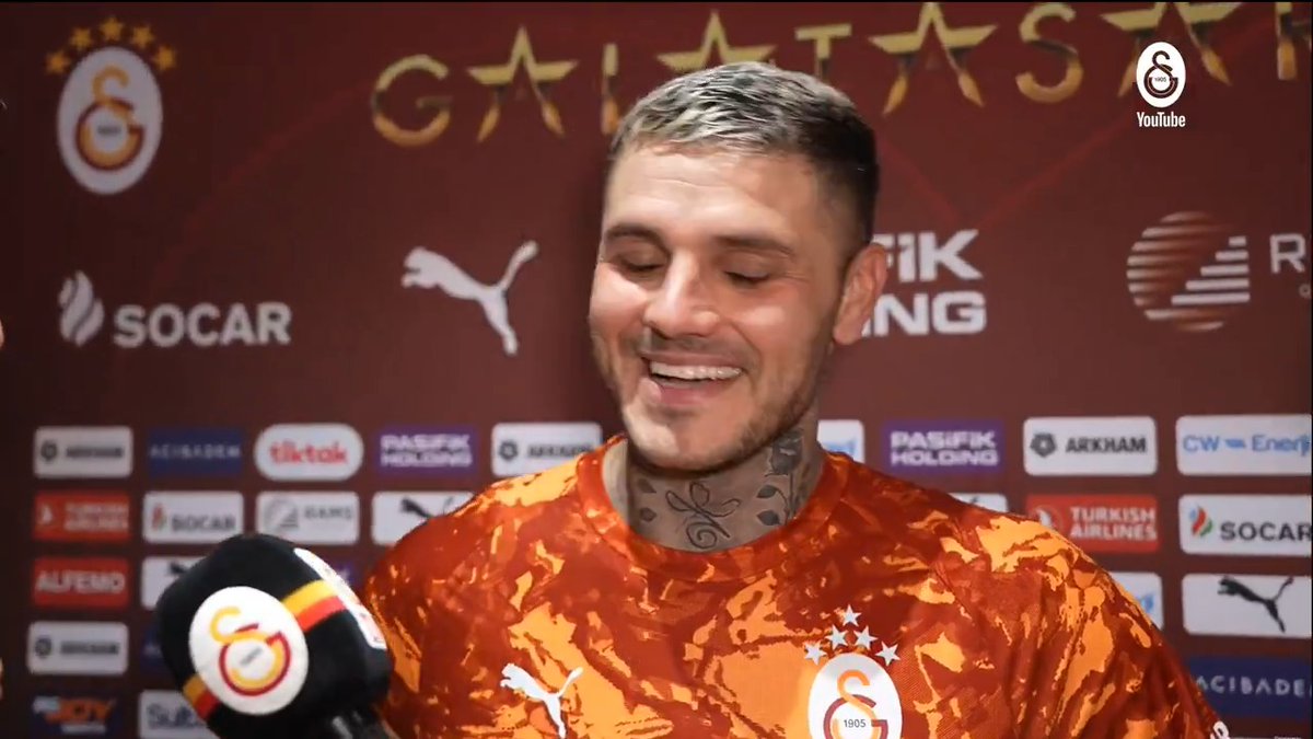 Mauro Icardi: "Rekorların arasında birazcık kaybettim kendimi (Gülerek). Daha çok gol atmaya devam etmek istiyorum ama en önemlisi takımımın kazanması. Önceliğim bu."