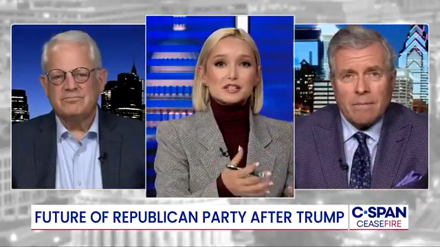 Ceasefire Rep. Steve Israel and Charlie Dent on campaigning during and after a Trump presidency, Dasha Burns hosts. Watch tonight at 7pm ET on C-SPAN.