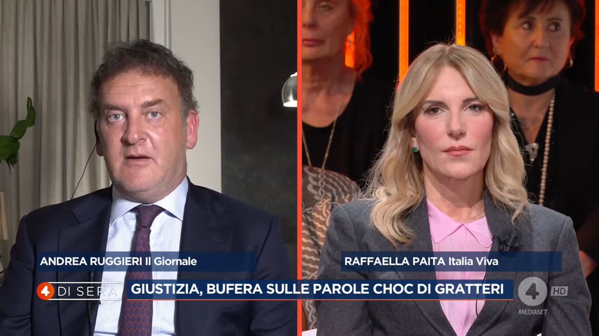 "Io non mi sentirei sereno a essere valutato da un magistrato come Gratteri" Andrea Ruggieri a #4disera