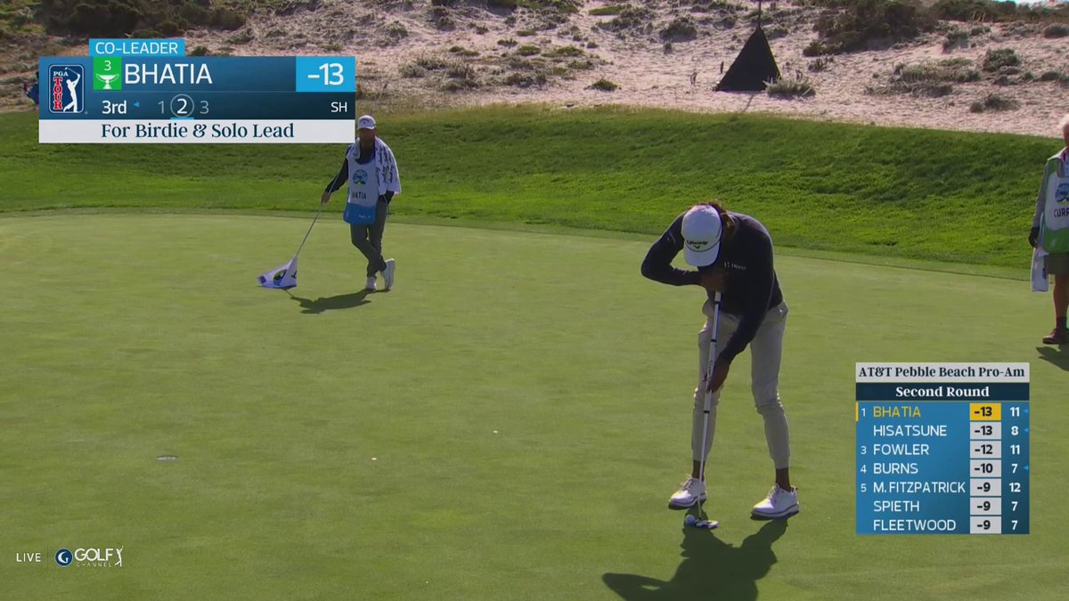 Akshay’s joggers get shorter and shorter with every birdie he makes