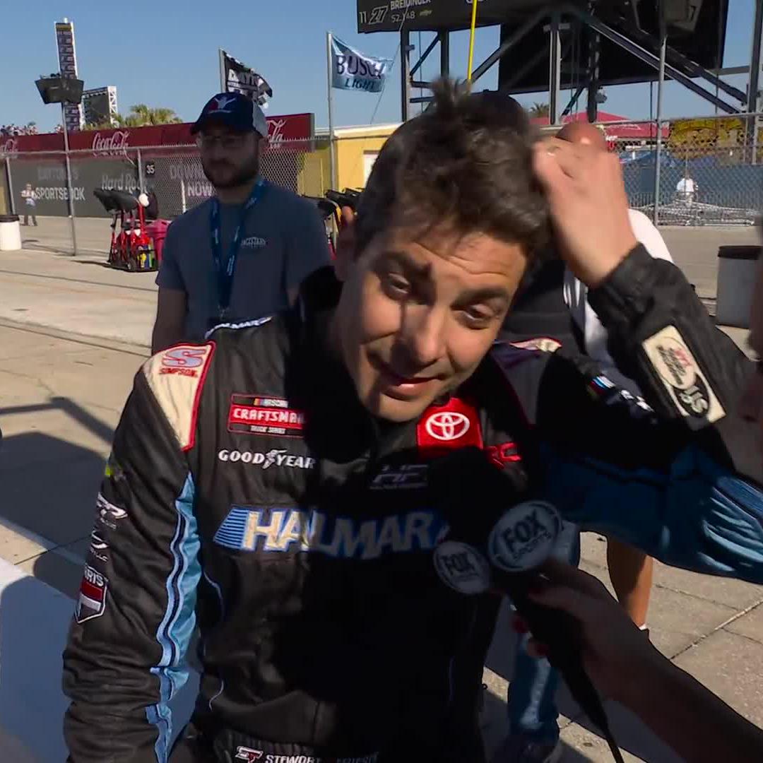 It's great to have you back, Stewart Friesen. 👏