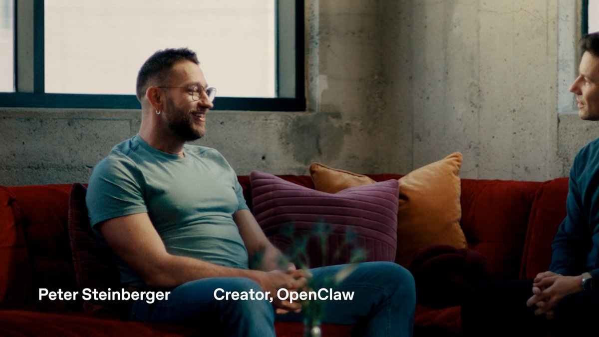 “If you’re a builder, what a time to be alive.” Peter Steinberger 🦞 breaks down how his workflow changed when you can just build things covering how he prompts, iterates, and ships with Codex. Full episode drops 2/23.