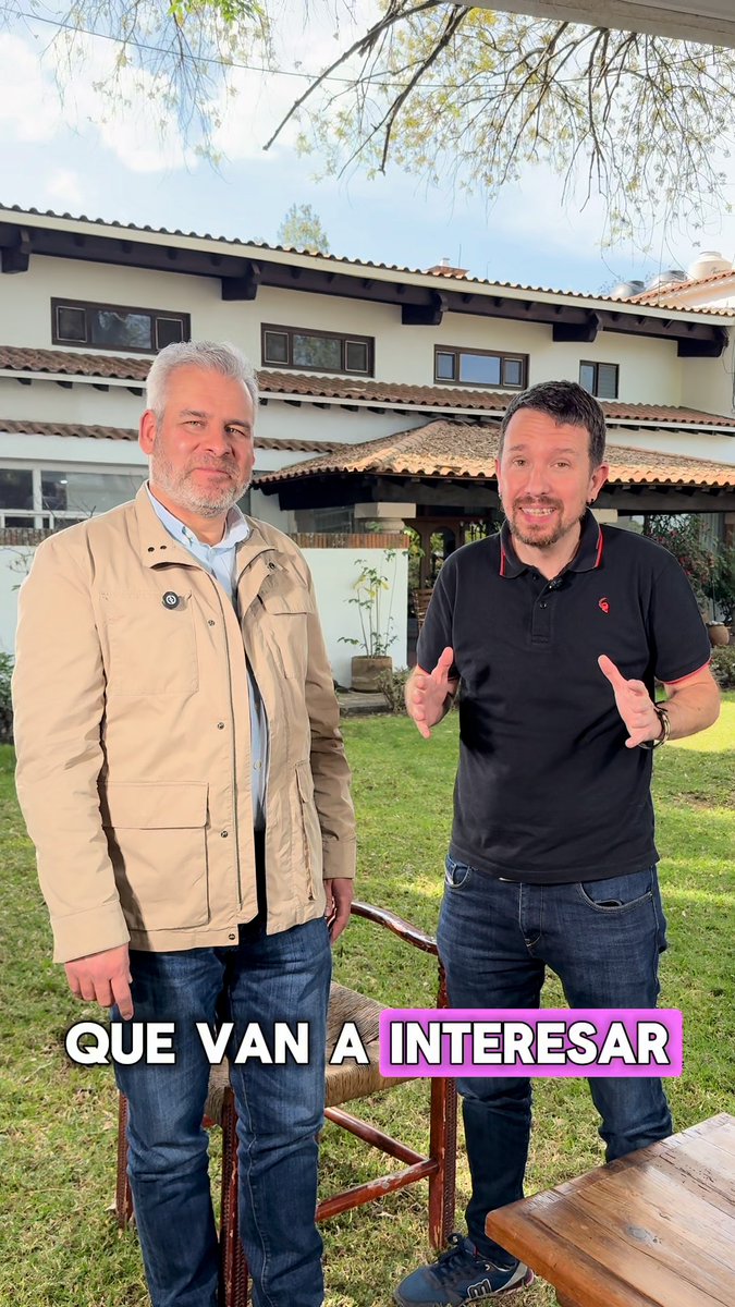 🇲🇽 En #AVueltasPorMéxico, Pablo Iglesias (Pablo Iglesias 🔻{R}) conversa con el gobernador de Michoacán, Alfredo Ramírez Bedolla (Alfredo Ramírez Bedolla) 🎙️ Una charla clave para entender el rumbo de Michoacán y el papel de los gobiernos estatales frente a los grandes desafíos del país. 📺 Hoy a las 6 PM (hora CDMX) en Canal Red América Latina. #Michoacán #México #Política #AVueltasPorMéxico