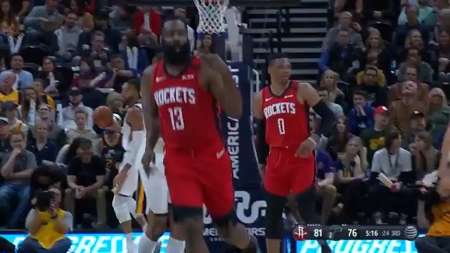Teams really had no answer for the small ball Rockets. Harden and Russ used to carve up defenses.