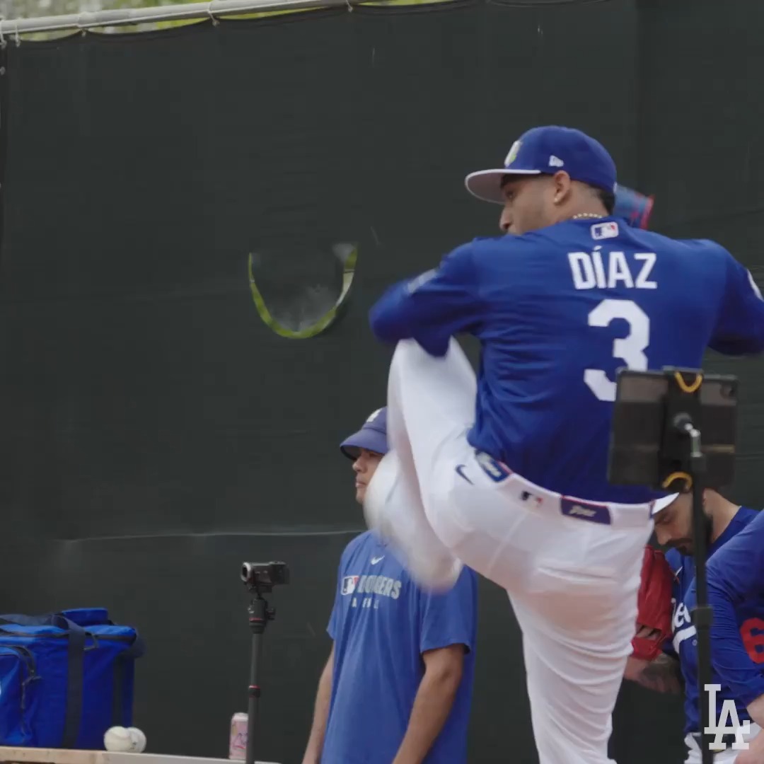First #DodgersST bullpen in the books!